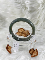 Load image into Gallery viewer, Grade A Natural Jade Bangle with certificate #37087
