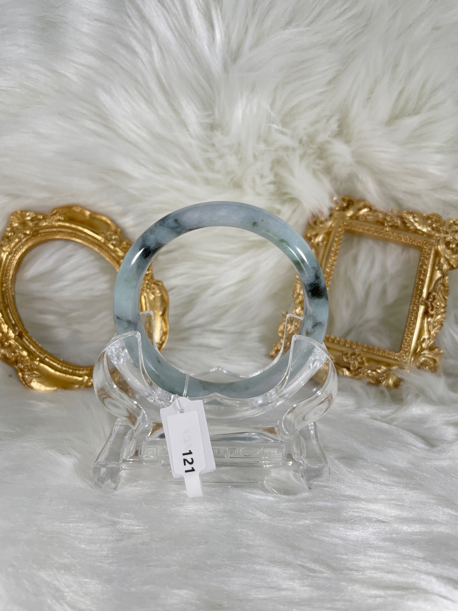 Grade A Natural Jade Bangle without certificate #121