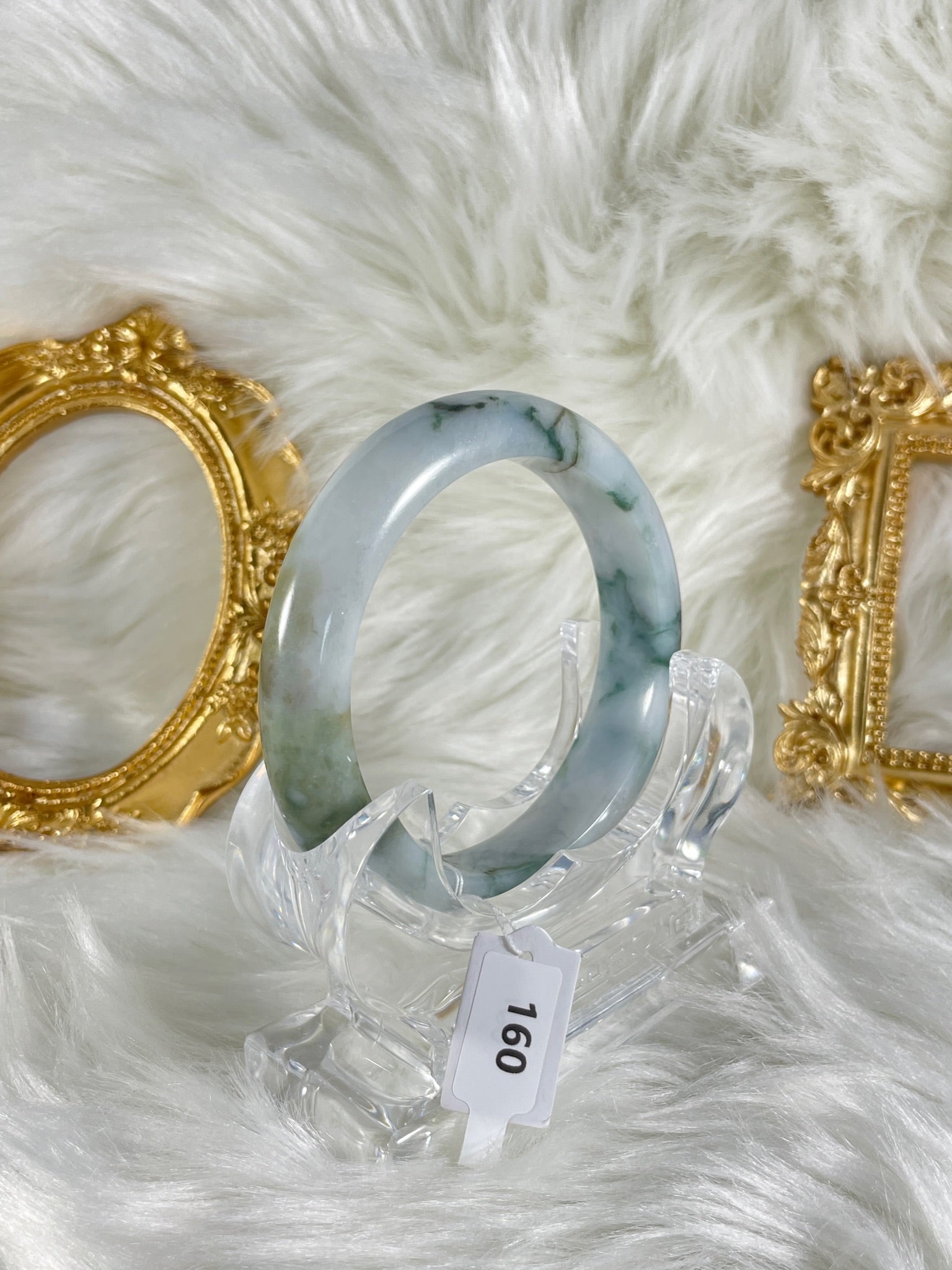 Grade A Natural Jade Bangle without certificate #160