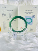 Load image into Gallery viewer, Grade A Natural Jade Bangle with certificate #37017
