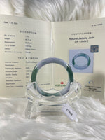 Load image into Gallery viewer, Grade A Natural Jade Bangle with certificate #37008
