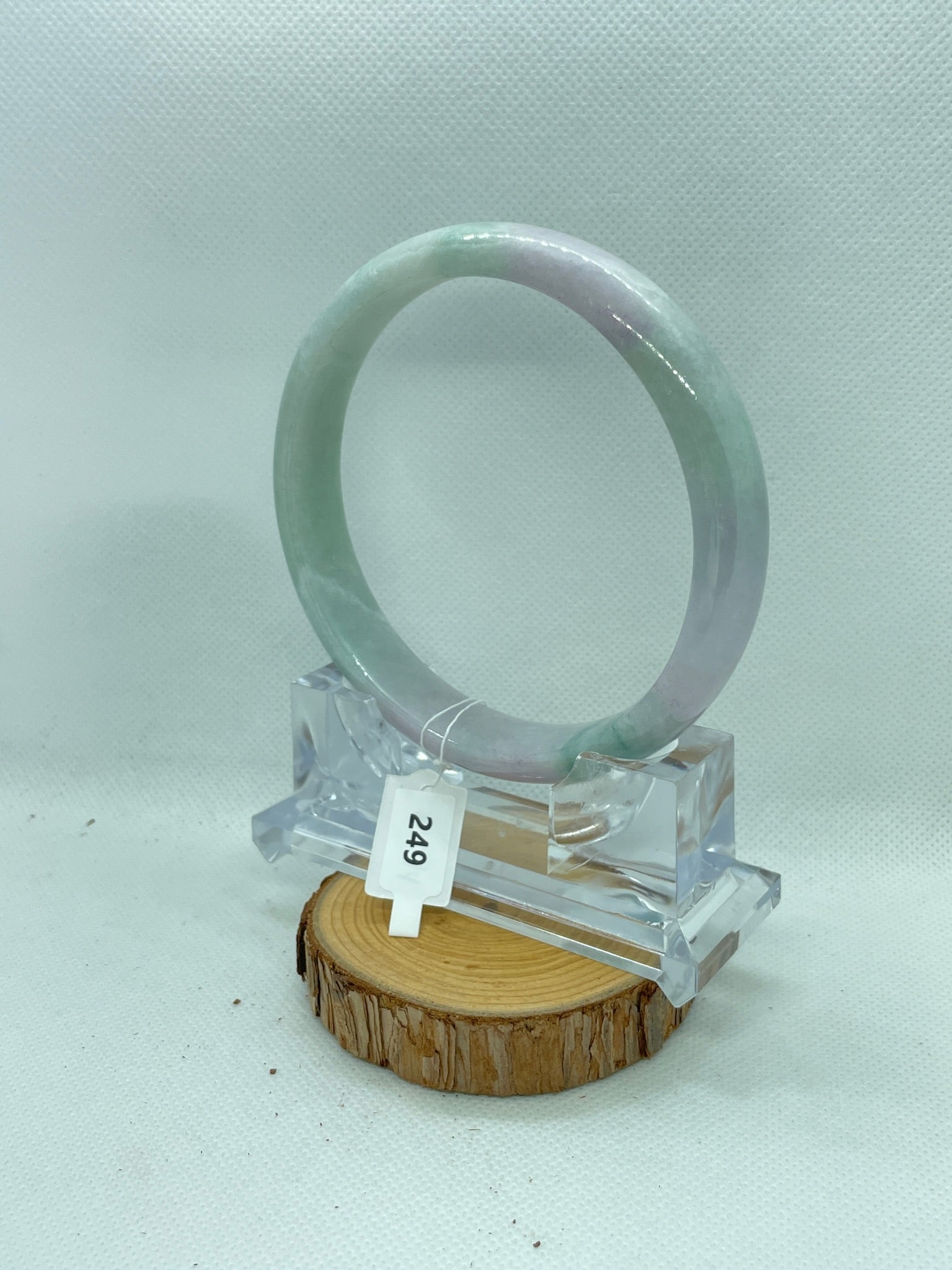 Grade A Natural Jade Bangle without certificate #249