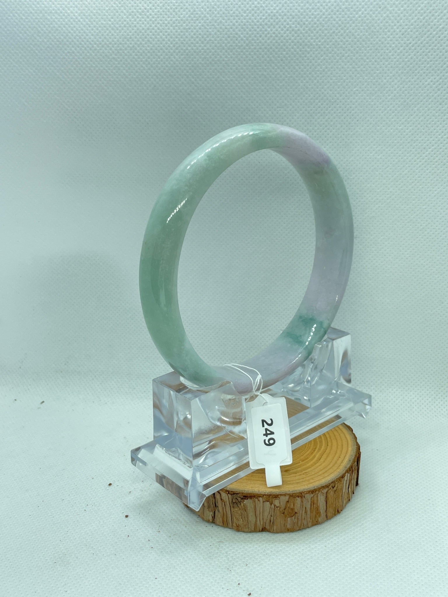 Grade A Natural Jade Bangle without certificate #249