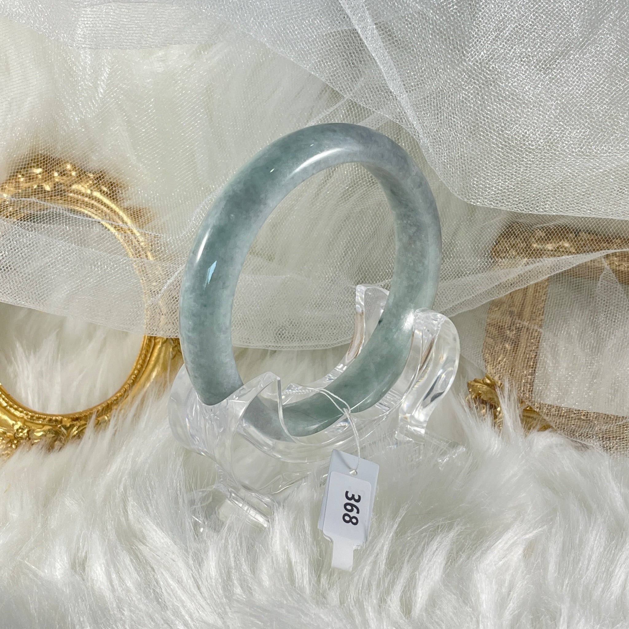 Grade A Natural Jade Bangle without certificate #368