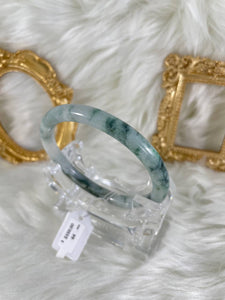 Grade A Natural Jade Bangle with certificate #36351