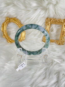 Grade A Natural Jade Bangle with certificate #36567