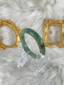 Grade A Natural Jade Bangle with certificate #36772