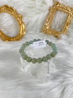Load image into Gallery viewer, Grade A Natural Jade Beaded Bangle with certificate #37052
