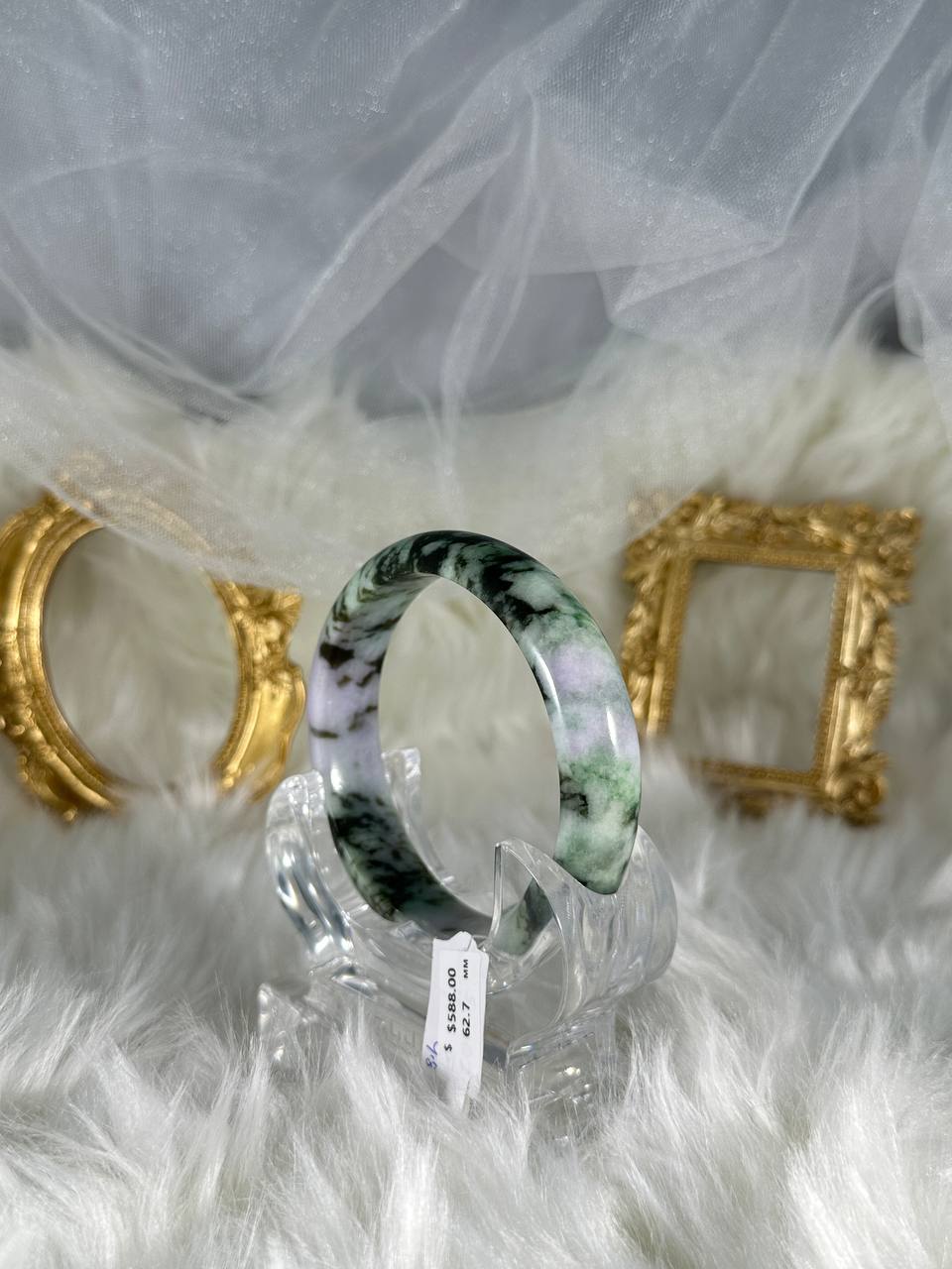 Grade A Natural Jade Bangle without certificate #262