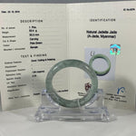Load image into Gallery viewer, Grade A Natural Jade Bangle with certificate #6274
