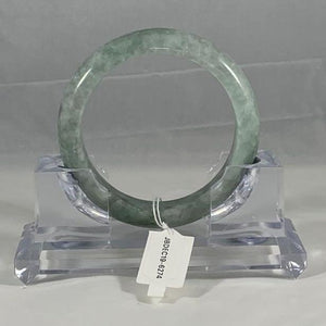 Grade A Natural Jade Bangle with certificate #6274